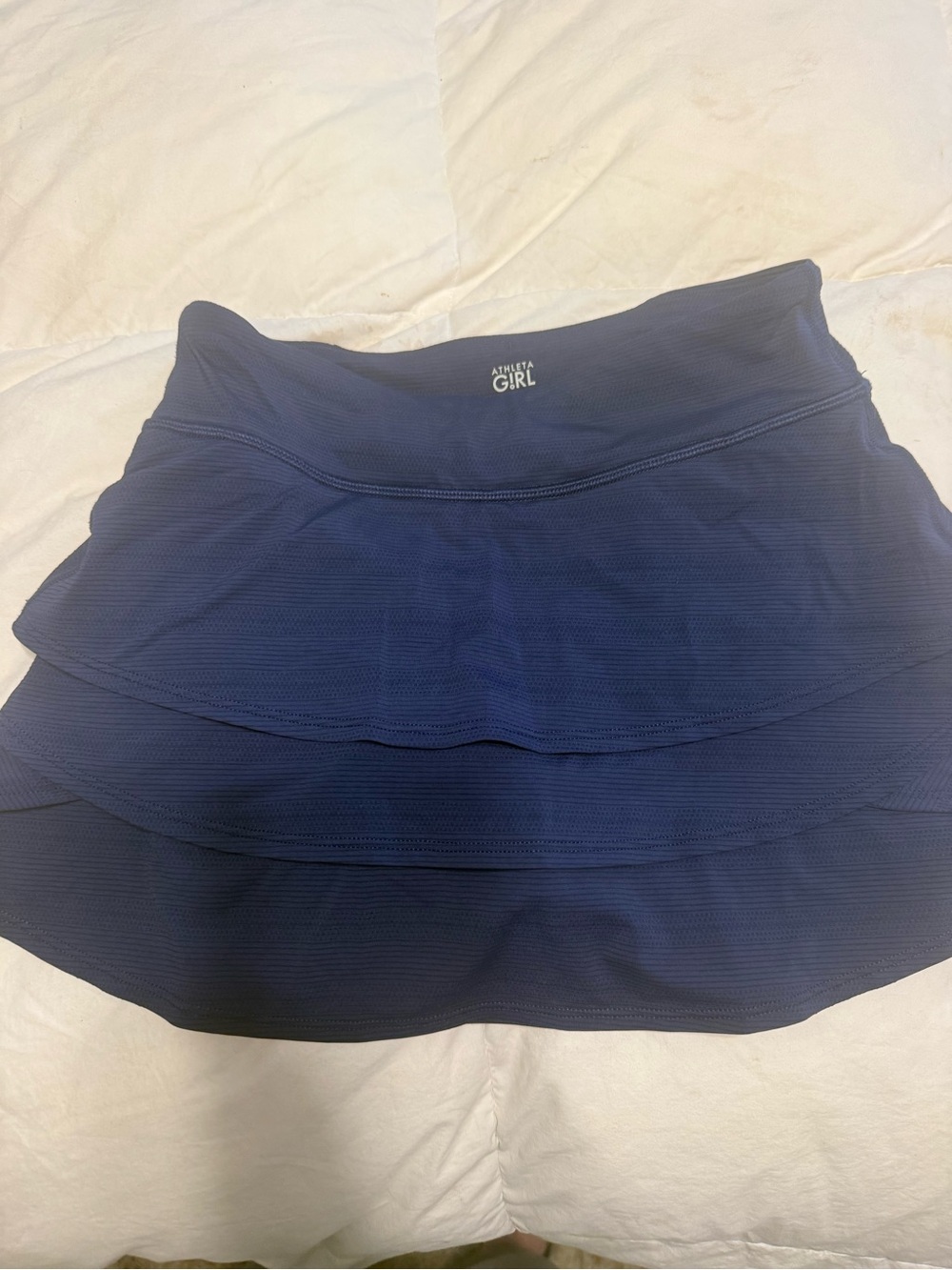 Athleta Girl Navy Layered Skort